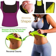 Mujeres Neopreno Prendas modeladoras Cintura Entrenamiento Push Up Chaleco Abdomen Vientre Faja Forma corporal
