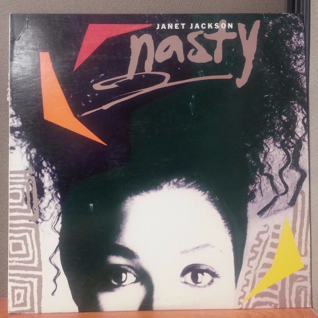 LP ジャネット・ジャクソン ナスティ NASTY 12インチ 帯付 y177 JANET JACKSON NASTY 12