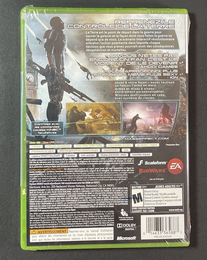 Mass Effect 3 (XBOX 360) NEW - Image 2 of 4