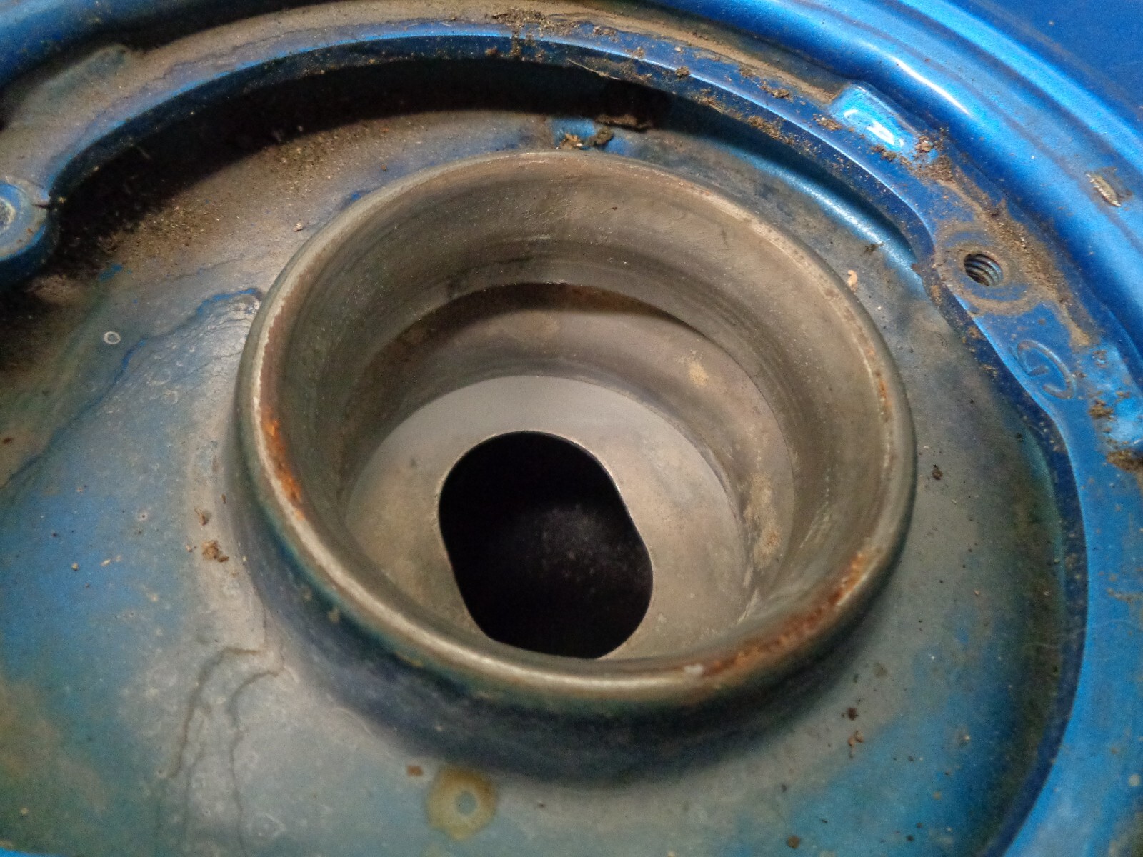 2001 ZX6R Kawasaki Ninja gas fuel tank (DAMAGED no leaks) 00 02 eBay