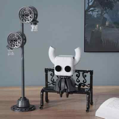 Hollow Knight Lampe 3D Illusion Led Tactil Maison Enfant De Decoration Hollow Knight Lampe 3D Illusion Led Tactil Maison Enfant De Decoration