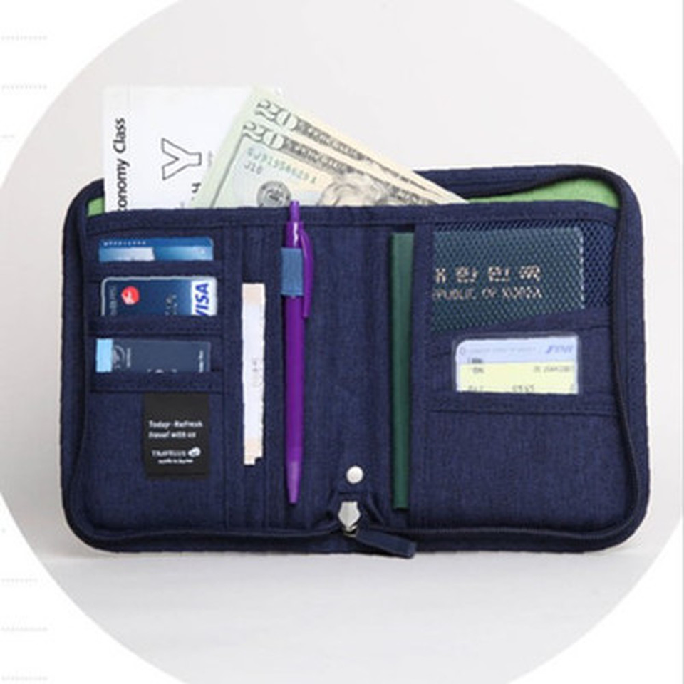Lewis N Clarks Organizer Da Viaggio Con Protezione RFID – Porta Documenti E Passaporto In Nylon (Nero)