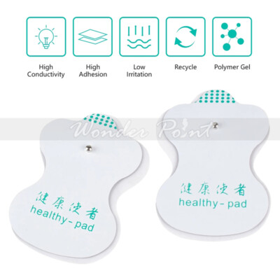 Tens Electrode Pads Replacement Unit Muscle Stimulator Stickers