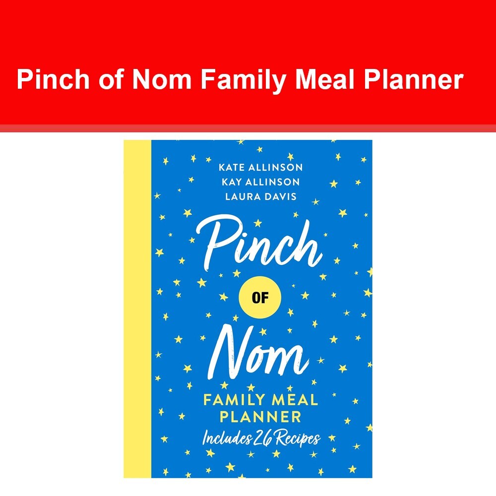 Pinch of Nom Family Meal Planner: Includes 26 Recipes 9781529079463 NEW book