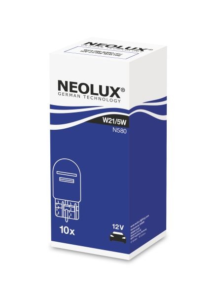 Fits NEOLUX NLX580 K10SZT Light bulb W21/5W (10 pcs) 12V 5/21W Light  ⭐UK Stock⭐