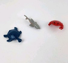 Fisher Price Octonauts Sea Creatures Lot 3 Crab Shark Turtle
