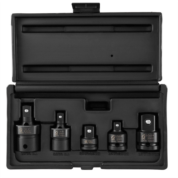Sunex IMP SET 5-Teilig 3/8 Und 1/2 Antriebsadapter Universalgelenk 3305-image
