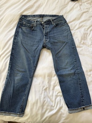 Warehouse & Co Japan - Lot 1101 Distressed Selvedge Denim Jeans - Fit 33x26