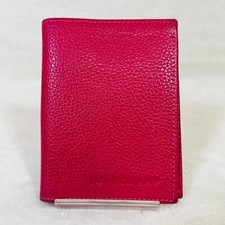 LONGCHAMP Card Case Business Card Holder Pink