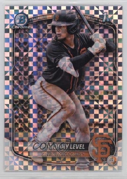 2025 Bowman Chrome Prospects X-Fractor Jhonny Level #BCP-147 1cp9