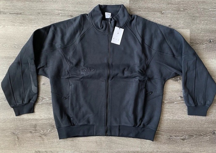 OFF WHITE X NIKE NIKE X OFF WHITE TRACK JACKET 'BLACK' TAGLIA SMALL NUOVA SENZA ETICHETTE