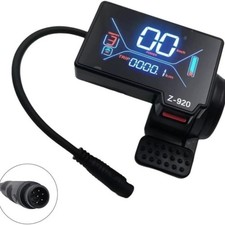 Upgraded 48V Scooter Throttle Handle with Waterproof Connectors  LCD Interfaces