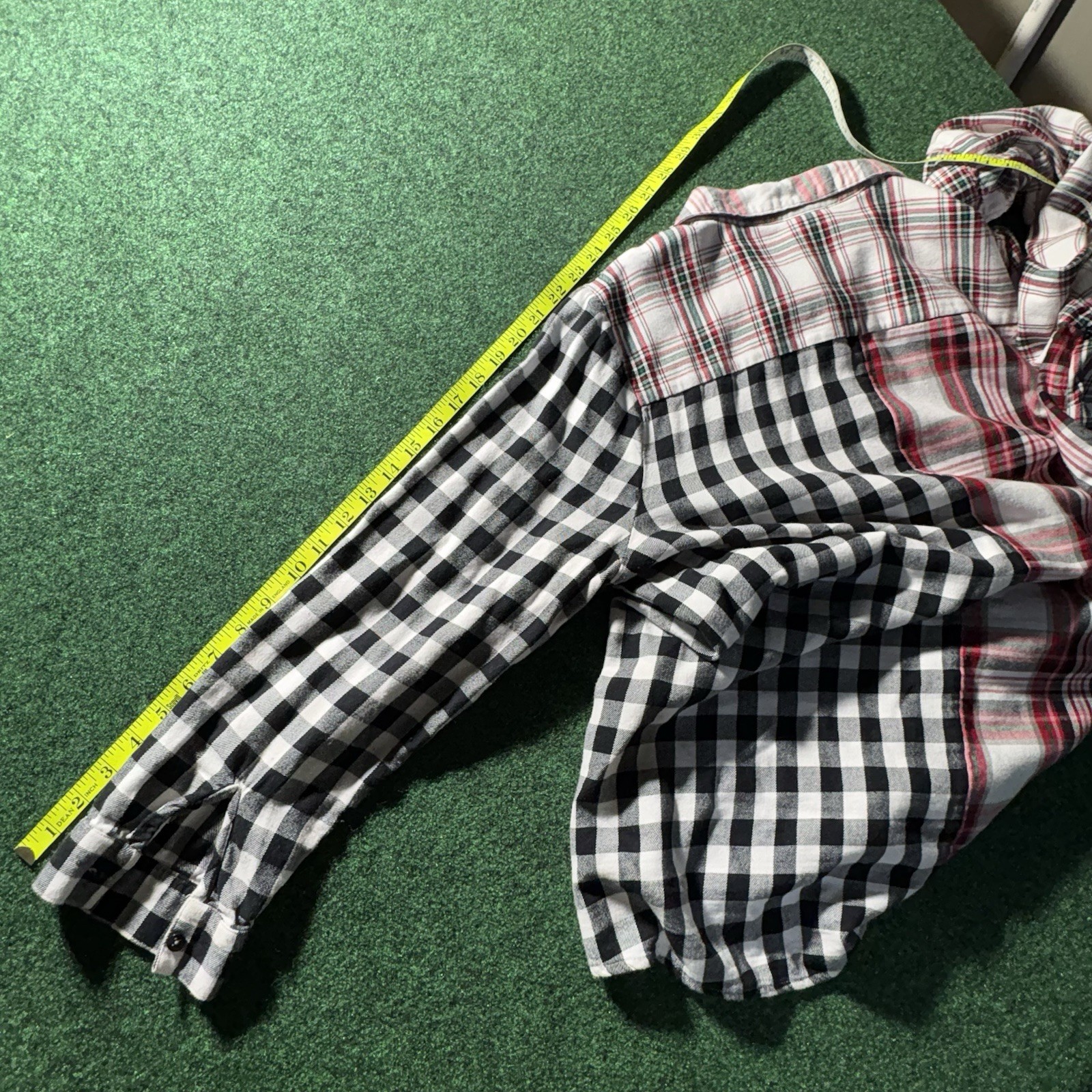 Coldwater Creek Flannel Shirt LARGE Into the Mix … - image 9