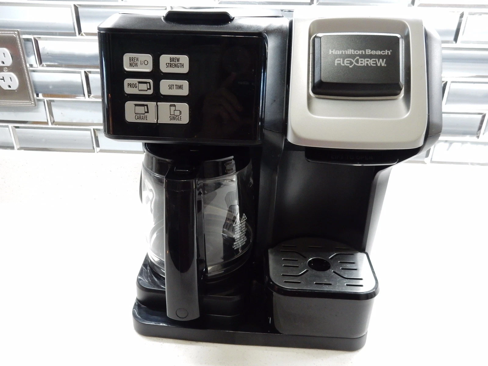 Hamilton Beach FlexBrew 2-Way Coffee Maker - Black
