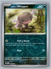 Paldean Wooper 128/193 Common Paldea Evolved Pokemon Reverse Holo Near Mint
