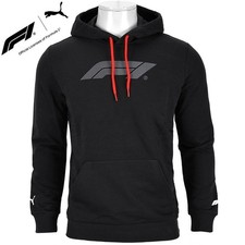 Puma F1 Hoodie Herren Kapuzen Pullover Formel 1 Hoody Sweatshirt Jacke schwarz