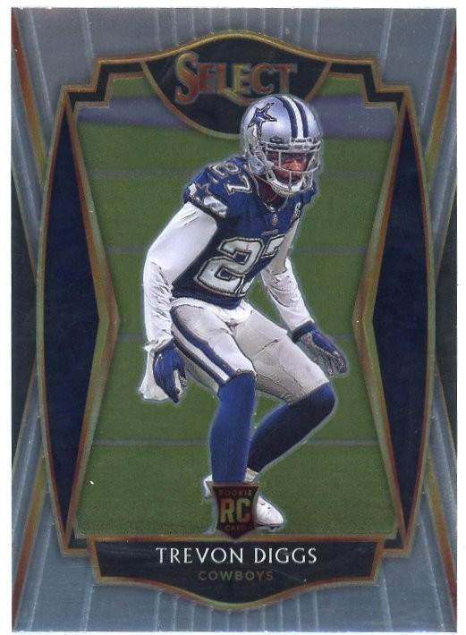2020 Panini Select - Premier Level Trevon Diggs #196 (RC)