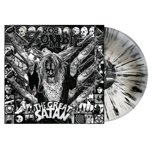 ROB ZOMBIE The Great Satan 2LP Vinyl Webstore Exclusive SEALED Sold Out Splatter prezzo ebay