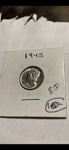 1945 mercury dime fine, $8.00 Or Best Offer.