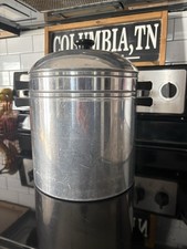 Vintage Sears Maid of Honor 8 Quart Light Weight Aluminum Stock Pot 3 PC Steamer