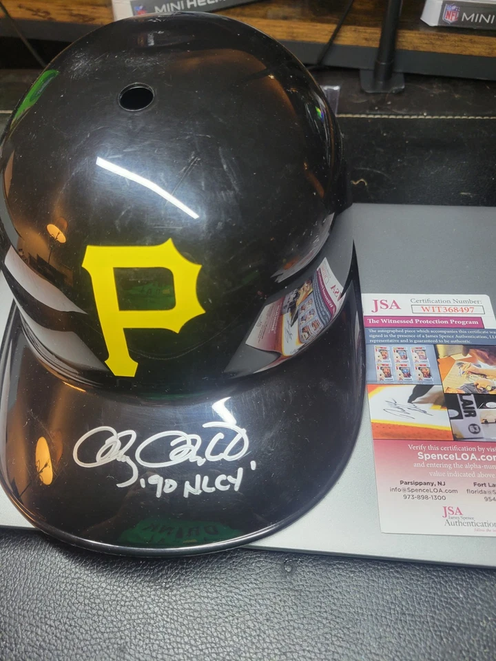 Doug Drabek Signed Pirates Helmet Autographed JSA COA - Image 2 of 4