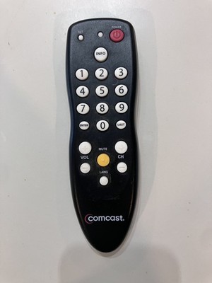 Genuine COMCAST Remote RC2392101/02B #3139-228-54712 Tested Black/Gray OEM