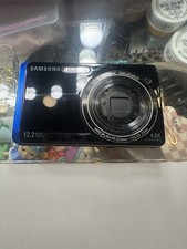 Samsung Compact Digital Camera 12.2MP 4.6x Zoom Built-in Flash Autofocus Black/  