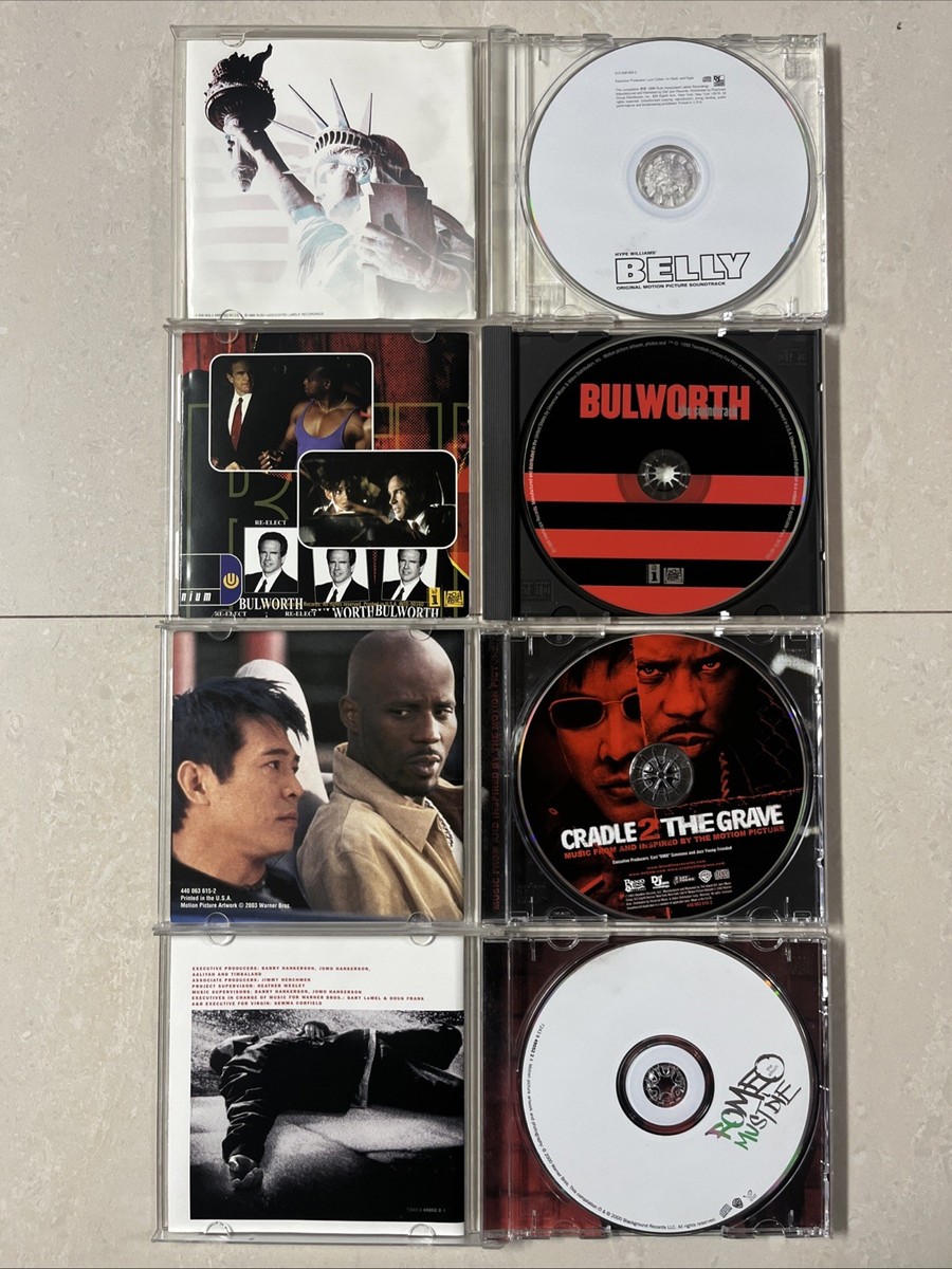 Hip-Hop Rap Music Movie Soundtrack CD Lot DMX Cube 2Pac Hip-Hop Rap Music Movie Soundtrack CD Lot DMX Cube 2Pac