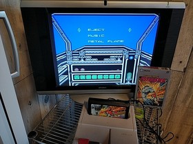METAL FLAME PSYBUSTER Nintendo FAMICOM(NES) Cartridge,Manual,Boxed tested-d0115-