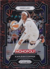 2024 Prizm WNBA Monopoly Kahleah Copper Red Icons #58 Mercury  PWE