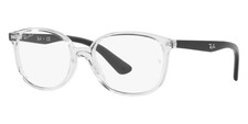 New Ray-Ban 0RY1598-3541 Clear/Transparent 49-16-130 Square Eyeglasses -KIDS