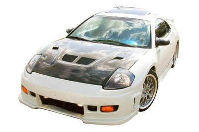 For Mitsubishi Eclipse 00-05 VIS Racing Evo Style Carbon Fiber Hood