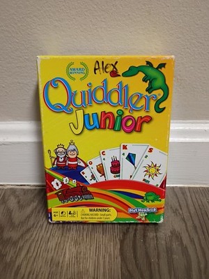 Quiddler Junior Set Enterprises Inc Game Complete Set Enterprises EUC