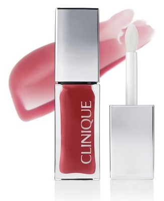 CLINQUE POP 2-in-1 LIP + CHEEK OIL - in 44 PINK HONEY, .24fl oz, 7ml - NEW