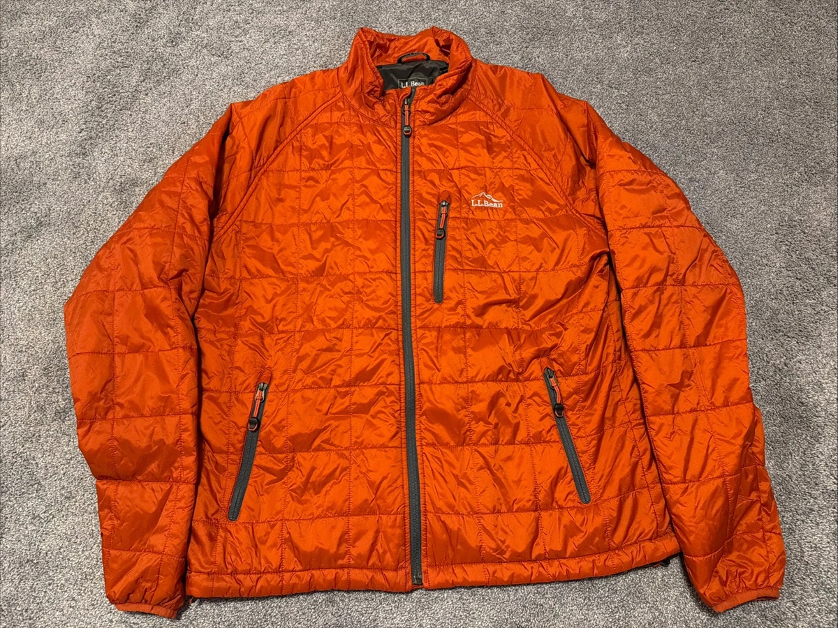 L.L.Bean Pull Matelassé à Fermeture éclair Femmes Orange Rouille V%c3%aatements H0686889 P 6889