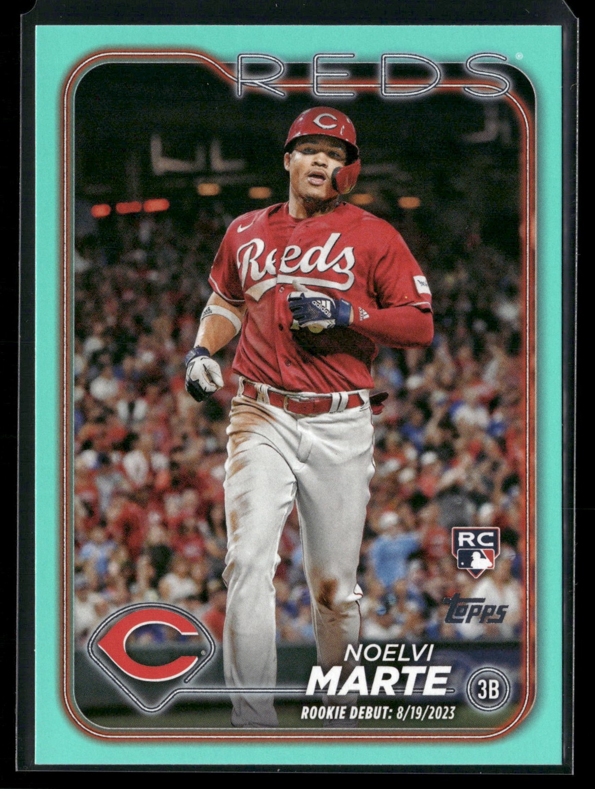 Noelvi Marte 2024 Topps Update #US187 Aqua
