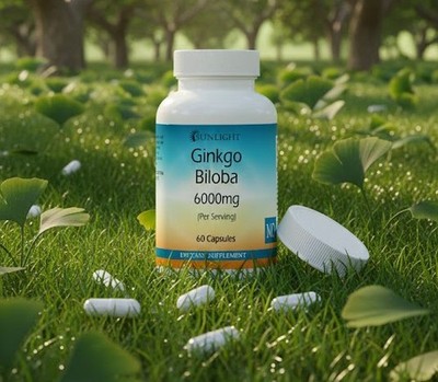 Ginkgo Biloba capsules 6000mg Serving - Ship from USA