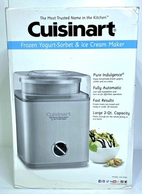 Cuisinart ICE-30BC Pure Indulgence 2 QT Frozen Yogurt Ice Cream