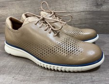 Cole Haan Zerogrand 2.0 Laser Wingtip Leather Shoes C32159 Mens Size 8