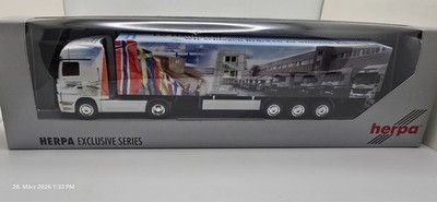 Herpa  Werbemodell - ''Daimler-Chrysler'' Logistic Center Hannover - Actros Szg.