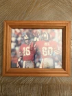 Joe Montana Jerry Rice Original Autograph 8 x 10 photo framed