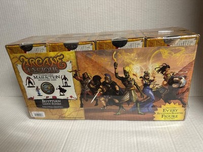 Arcane Legions Collectable Mass Action Miniatures Game Egyptian Legion Bundle