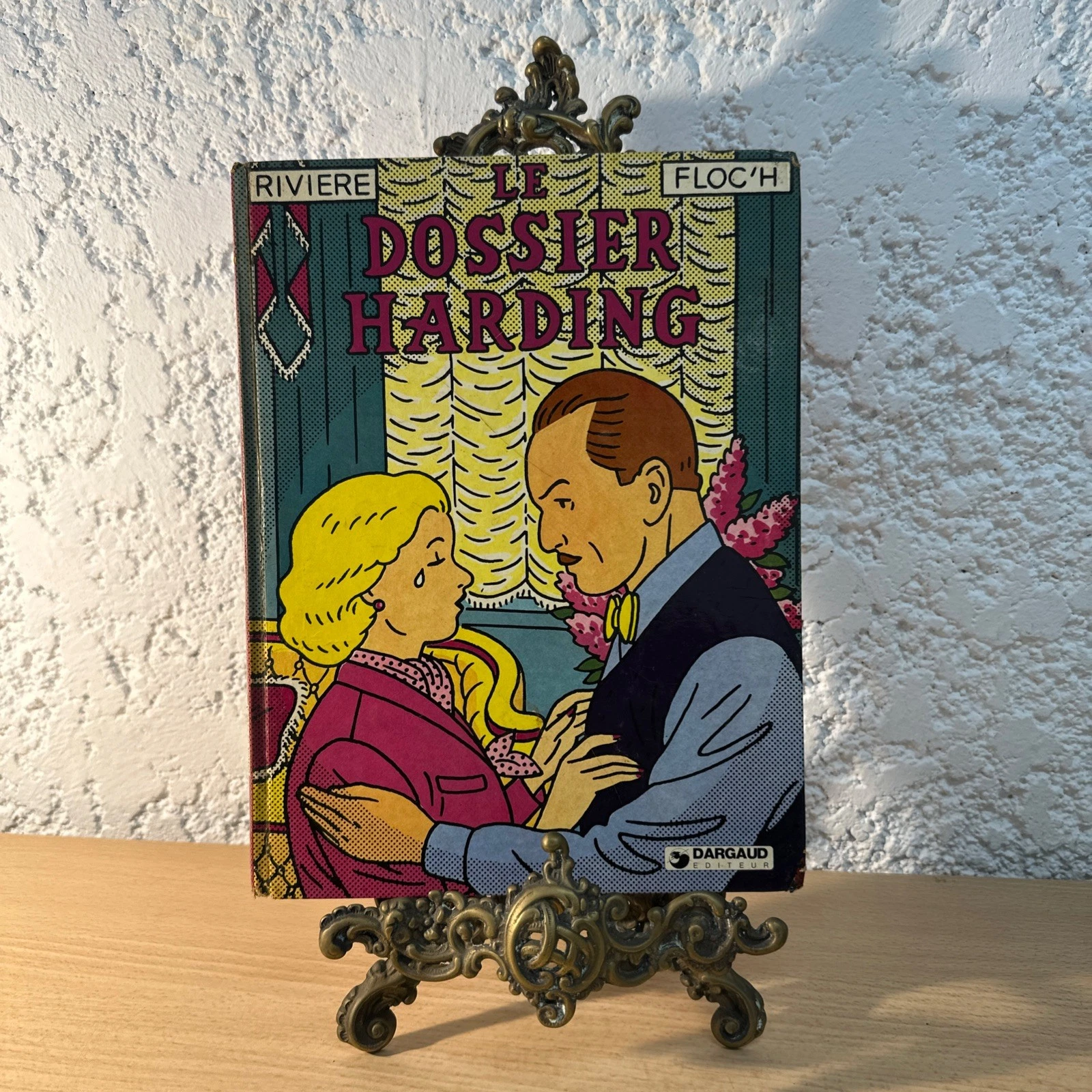 BD Le dossier Harding par rivière et floc’h édition Dargaud