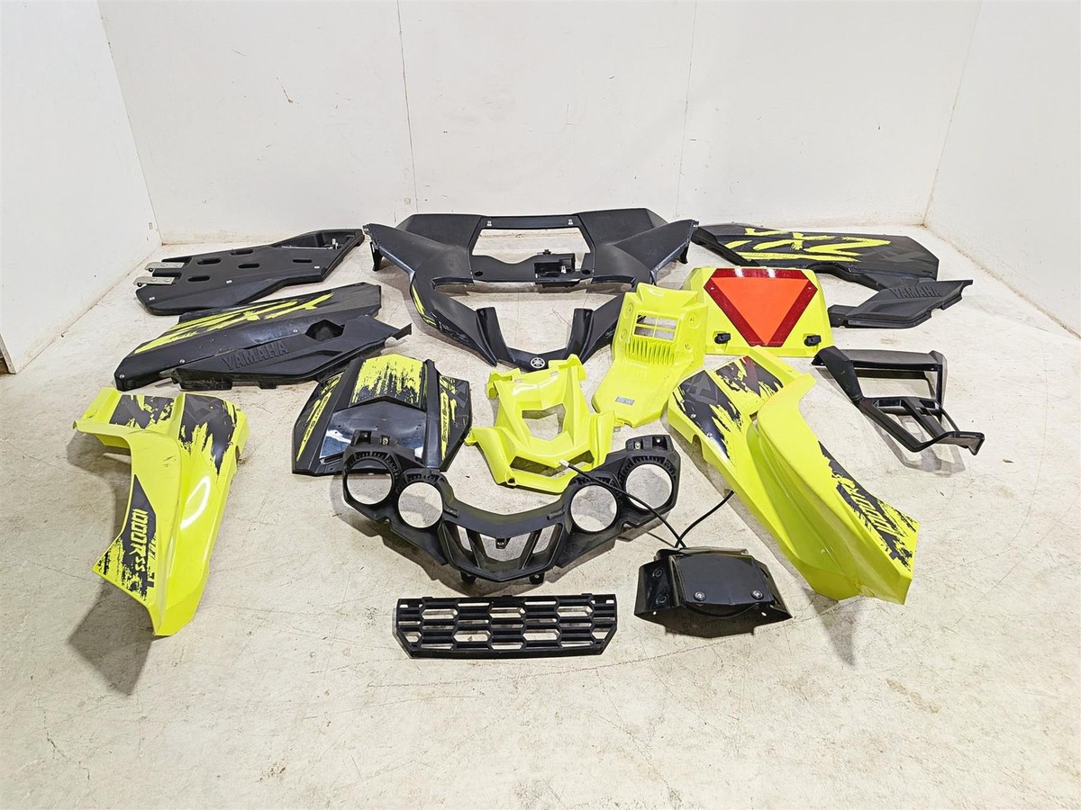 【yamay0chan.1023】プリンター 2021 Yamaha YXZ1000R EPS SS SE Yellow Outer Fairing Fenders Grille