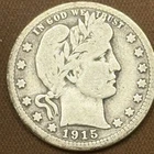 1915-S Barber Quarter Great Coin