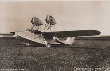 Saro A.17 Cutty Sark Flying Boat Cowes Isla de Wight 1930 - Foto postal RPPC