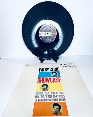Patsy Cline Vintage Showcase Vinyl LP Album Decca DL 74202 Original Stereo VG+