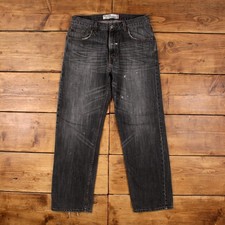 Vintage Levis 559 Jeans 33 x 32 Dark Wash Str...