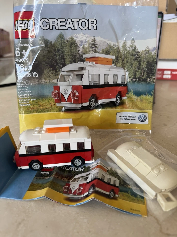 LEGO Creator 40079 Mini VW T1 Camper Van, Foto 1 von 4