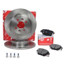 Bremsscheiben + Bremsbeläge hinten für RENAULT KANGOO, KANGOO Express